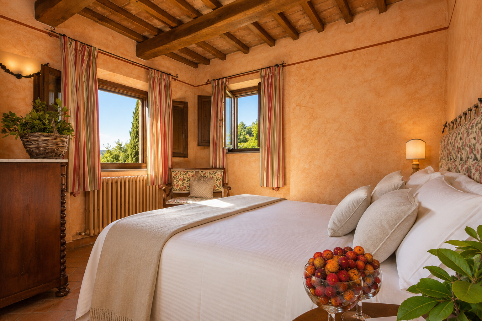 Villa Vignola lounge area