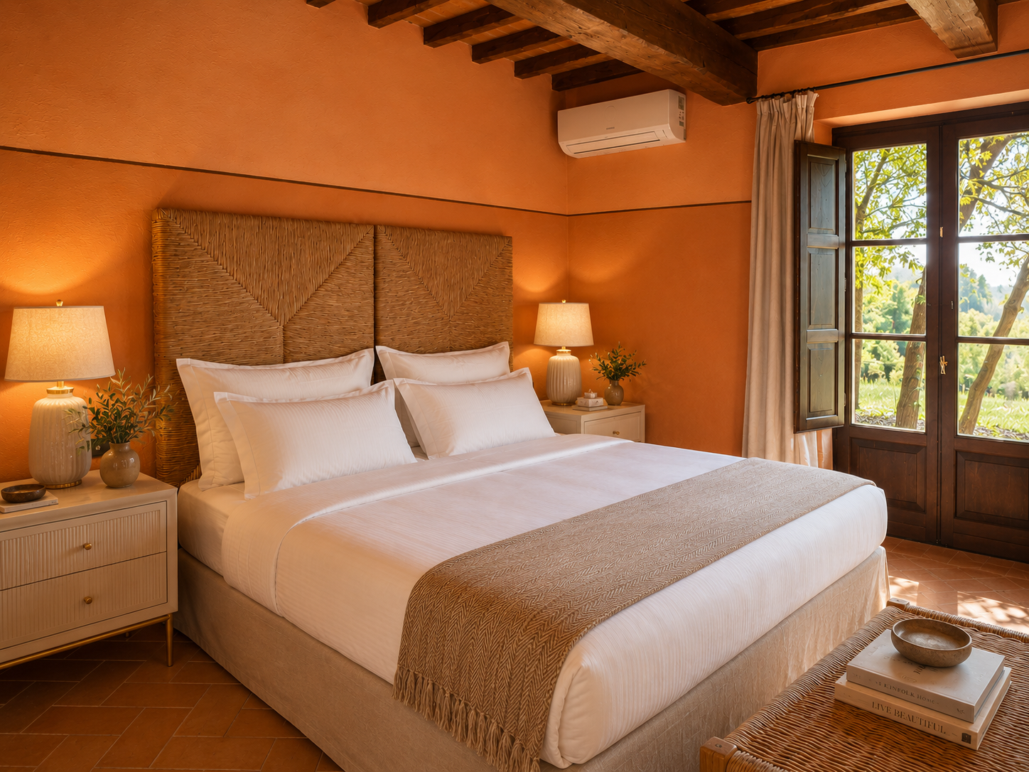 Villa Le Cascine interior suite