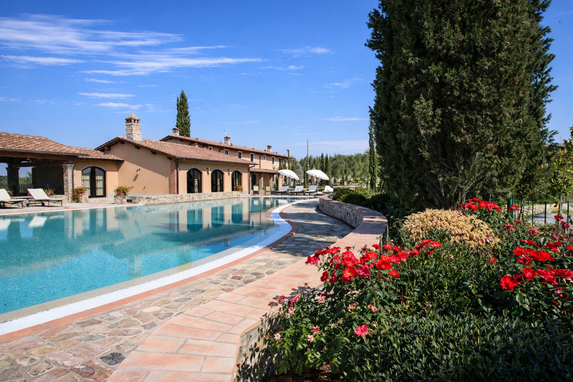 Montaione Signature Villas pool view