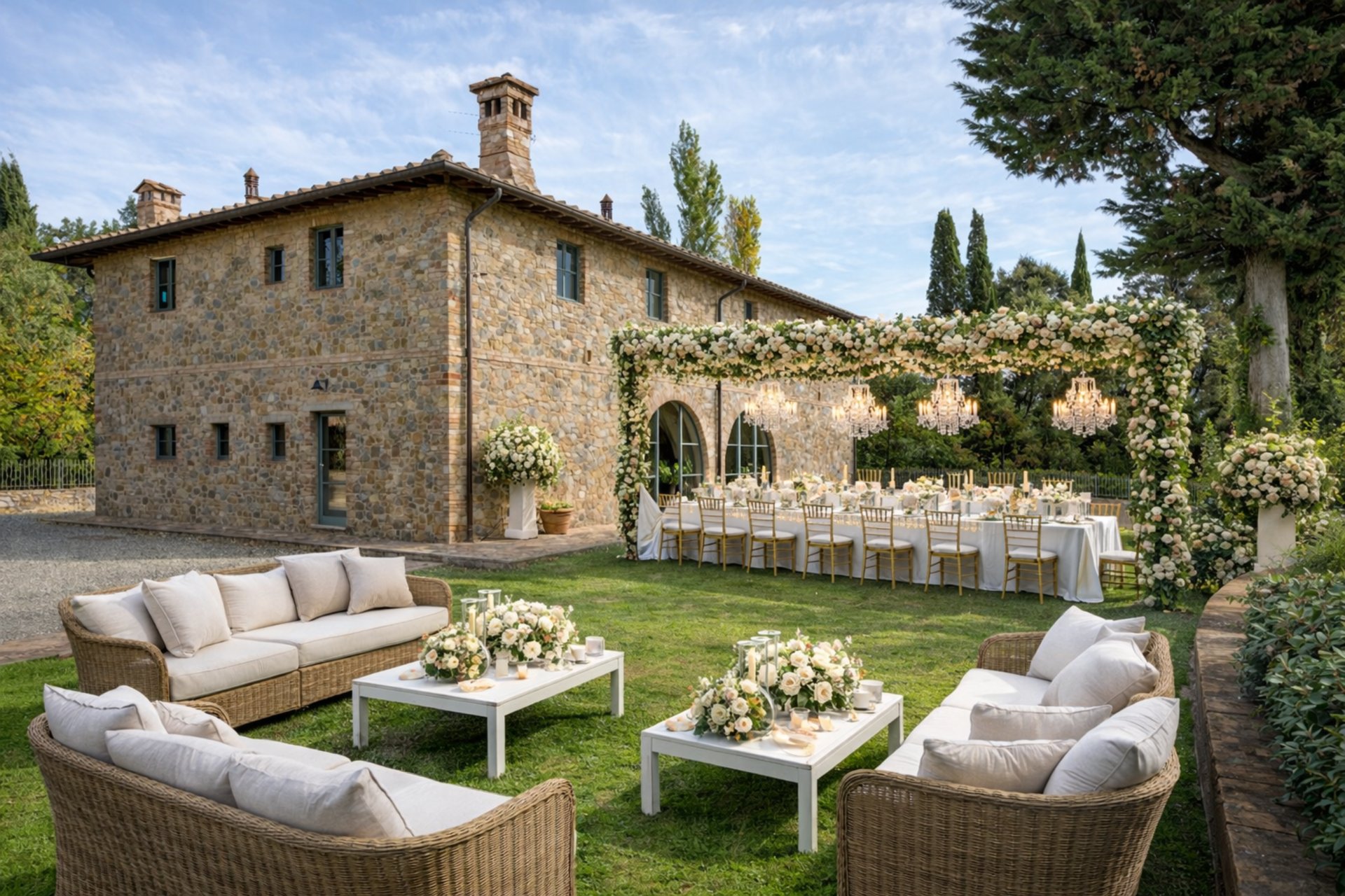 Luxury villa experience in Tuscany