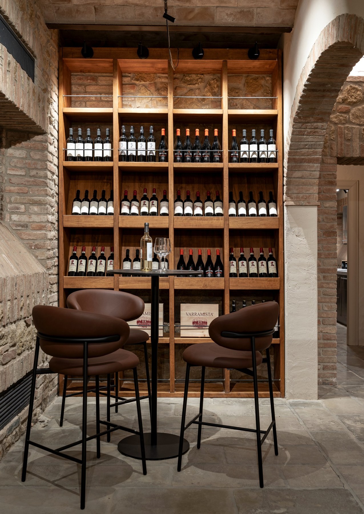 Villa Luce wine corner