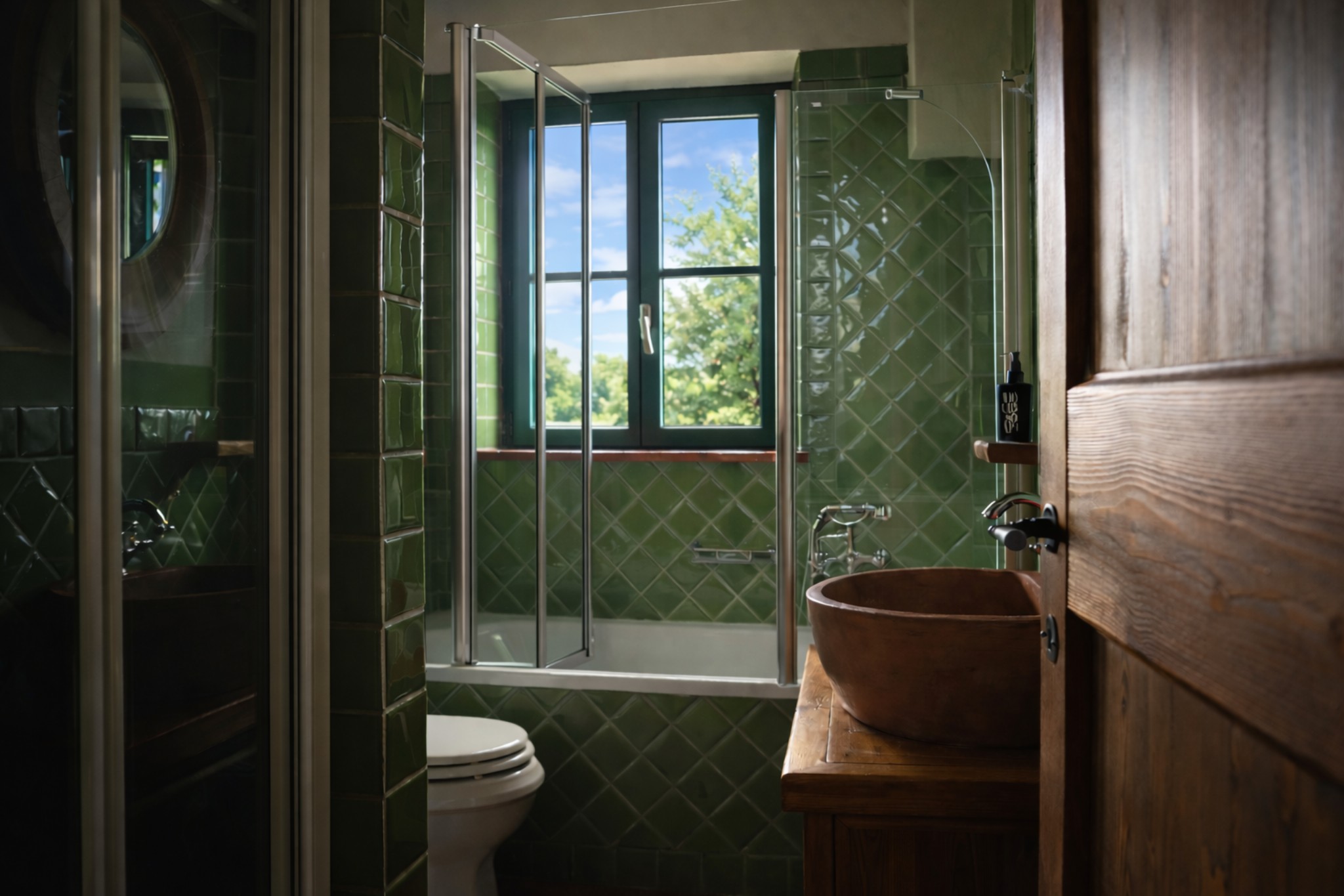 Villa Popillo bathroom detail