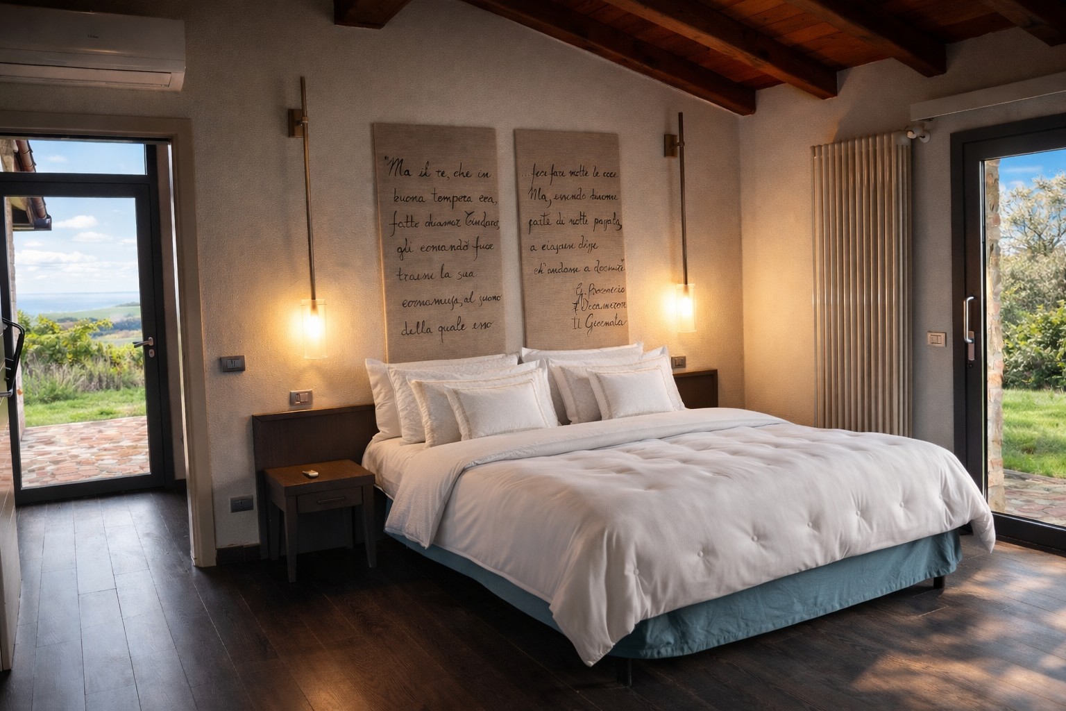 Villa Tabaccaia double bedroom