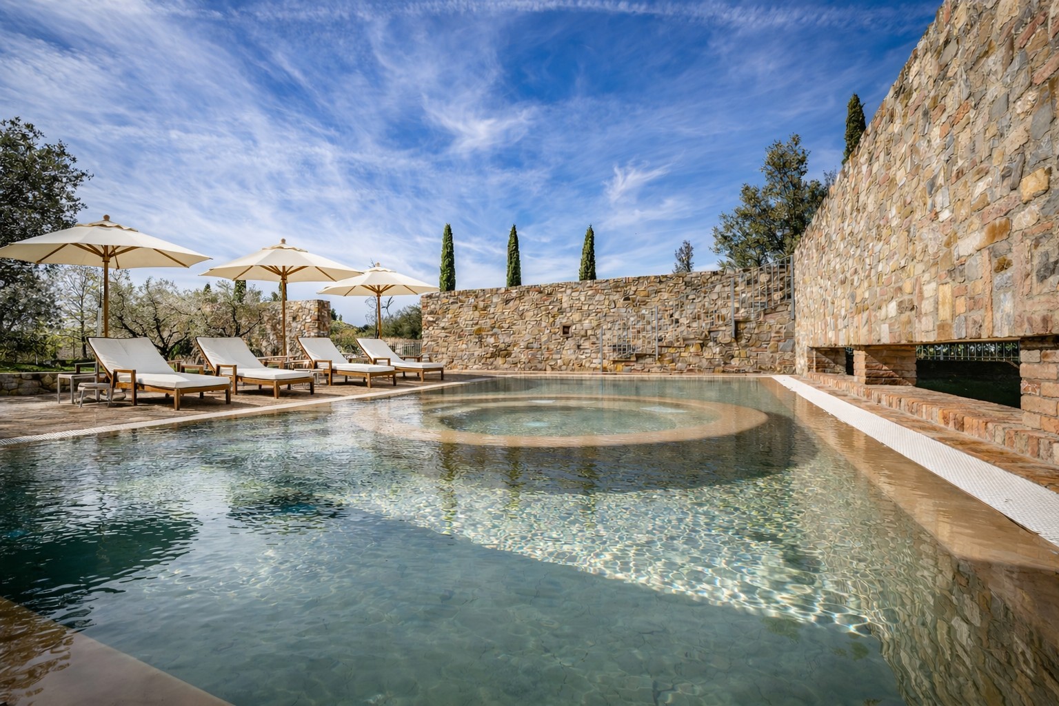 Villa Tabaccaia pool terrace