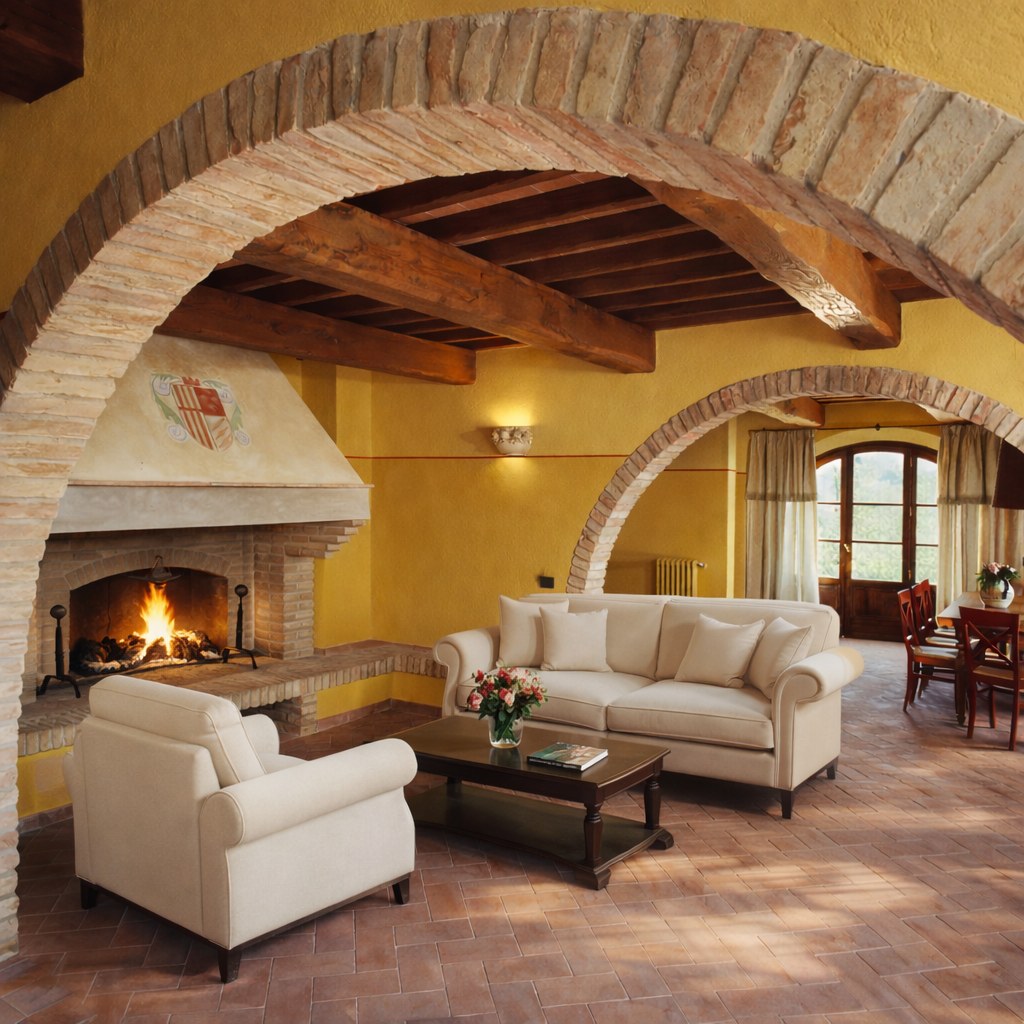Villa Vignola living room